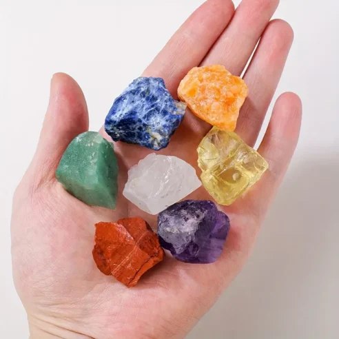 Natural Chakra Healing Crystal Set – 7 Original Stones for Full Energy Alignment - Image 6