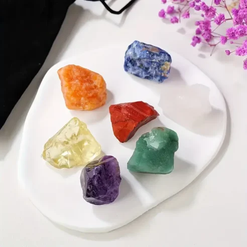 Natural Chakra Healing Crystal Set – 7 Original Stones for Full Energy Alignment - Image 2