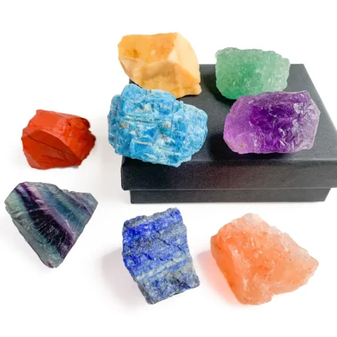 Premium Healing Crystal Collection - Set of 8 Large Natural Crystals and Stones - Image 4