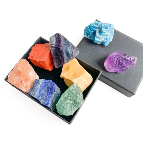 Premium Healing Crystal Collection - Set of 8 Large Natural Crystals and Stones - Image 2