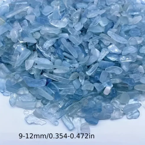 Aquamarine Crystal Chips – Soothing Energy for Your Pet - Image 3