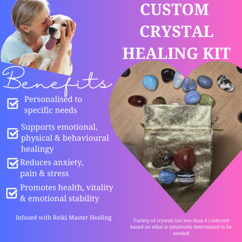 Custom Crystal Healing Package – Tailored for Your Pet’s Needs