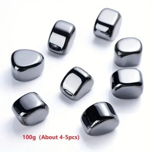 Hematite – Grounding & Stability Crystal for Pets - Image 2