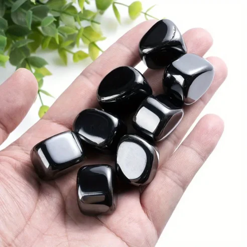 Hematite – Grounding & Stability Crystal for Pets - Image 4