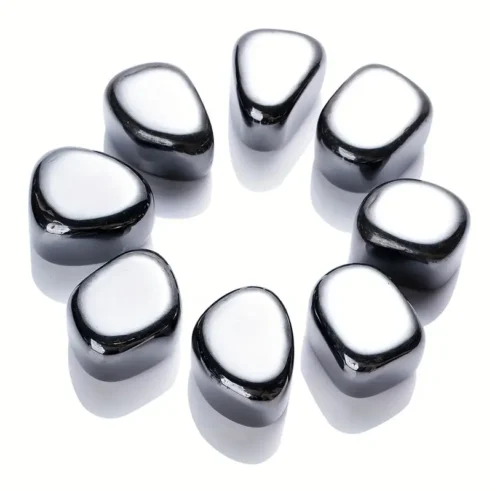 Hematite – Grounding & Stability Crystal for Pets