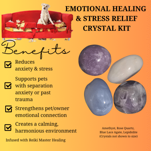 Emotional Healing & Stress Relief - Pet Calm & Comfort